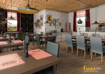 Corpet Dekor Flusserle - Klickvinyl, 0,3mm, 2,61m²/Paket